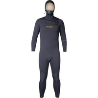 Mens Comp + 5/4mm Hooded Chest Zip Wetsuit